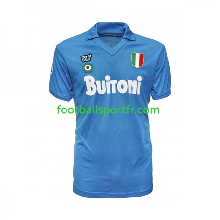 Tenue SSC Naples 1987 Retro Domicile 1988 Maillot de Foot